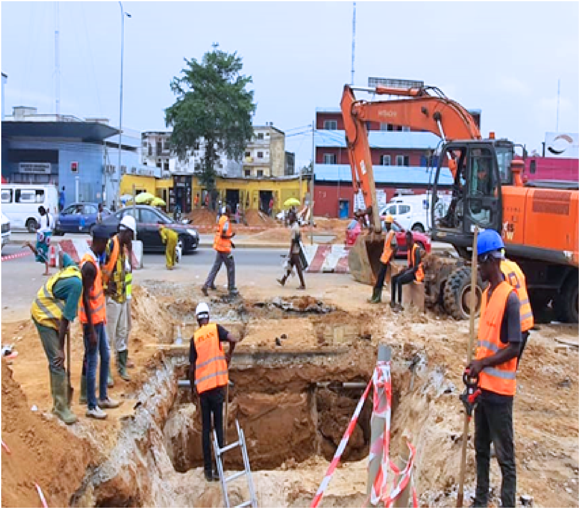 image Tunnel en plein travaux