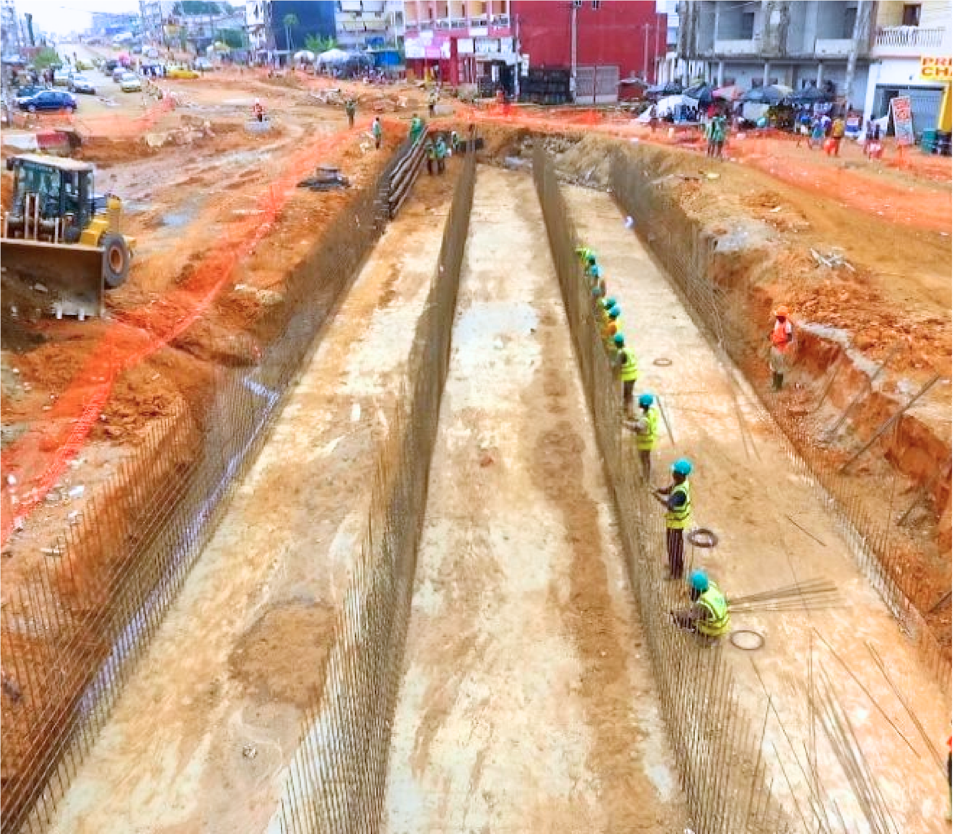 image Tunnel en plein travaux