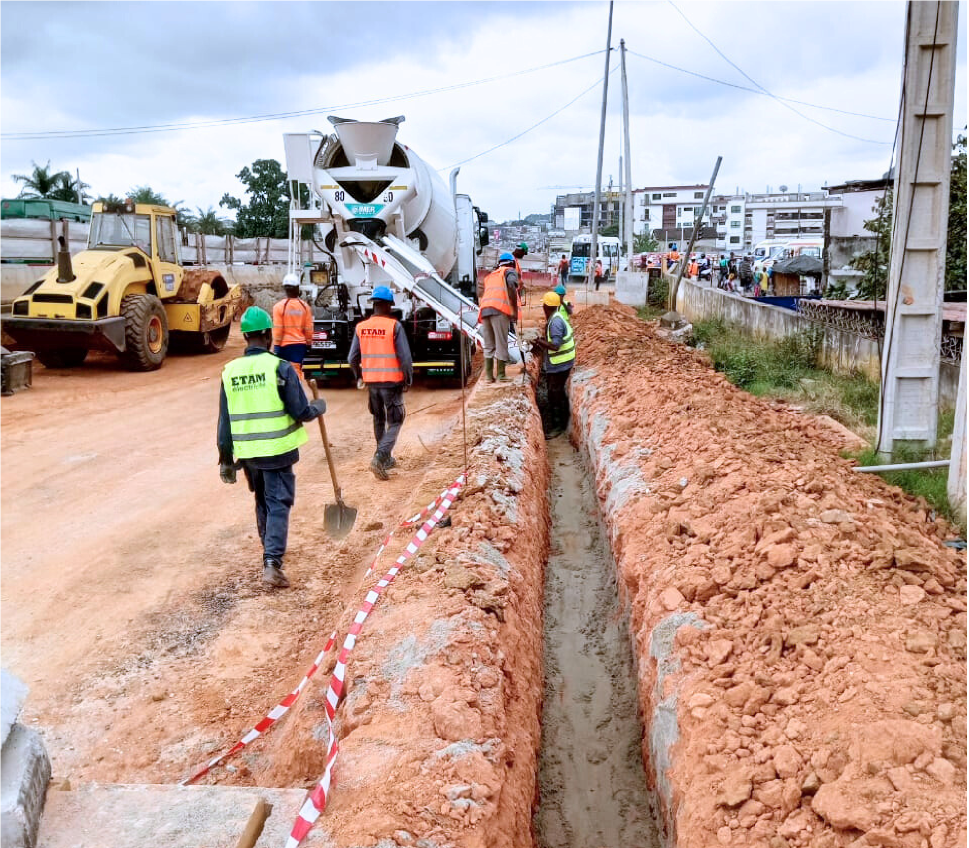 image Tunnel en plein travaux